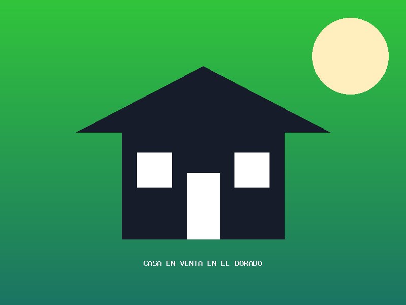 Casa en venta en El Dorado